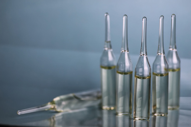 transparent vials of medicine - Photo, Image