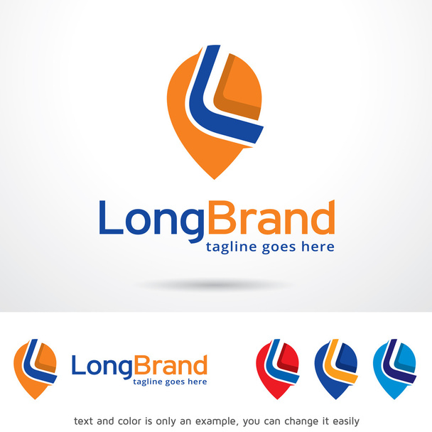 Carta L Logo Template Design
 - Vetor, Imagem