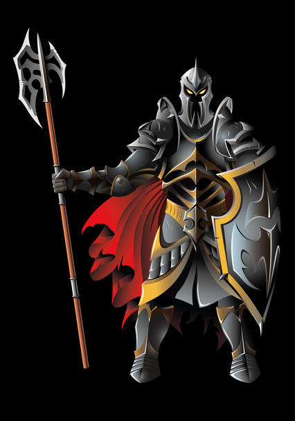 Guardián del infierno blindado
 - Vector, Imagen