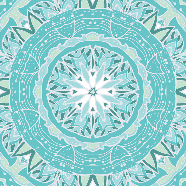 Ethnic pattern in a circle.  - Vecteur, image
