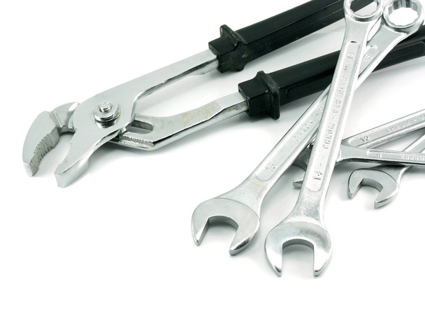 A set of spanners isolated - Photo, Image