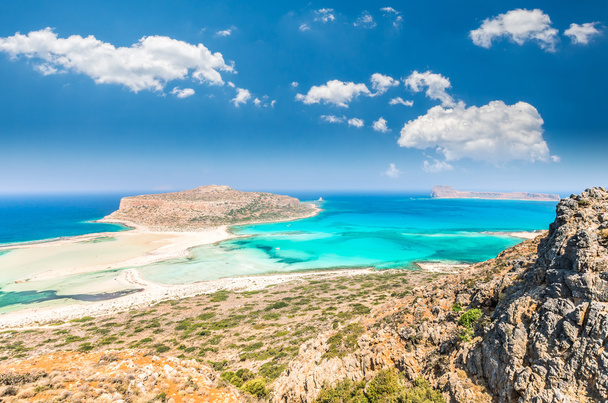 Lagunę Balos na Kreta, Grecja.  - Zdjęcie, obraz