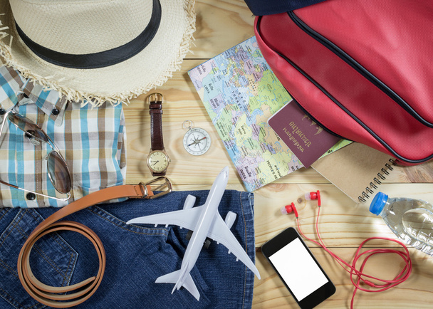 Travel concept with accessory  - Photo, Image