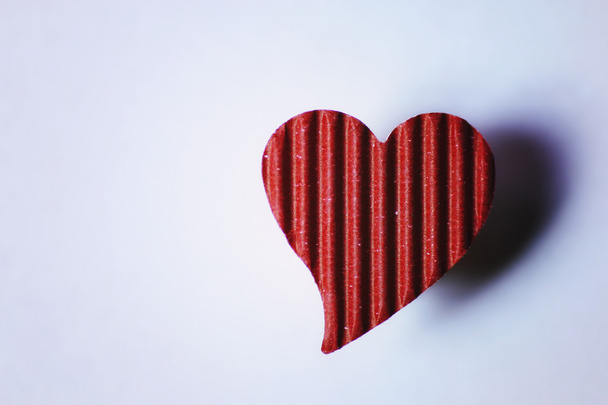 Cardboard heart shape - Photo, Image