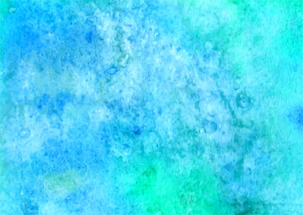 Blauwe aquarelvector achtergrond. Abstract hand verf vierkante vlek achtergrond - Vector, afbeelding