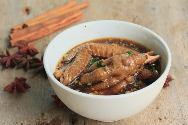 鶏の煮込み中華料理 - 写真・画像