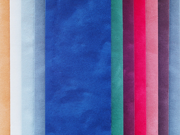 fluweel kleurstaal  - Foto, afbeelding