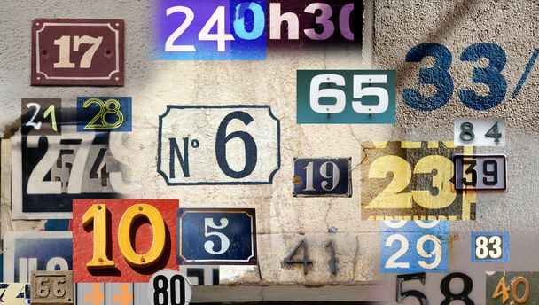 farklı ev numaraları - Fotoğraf, Görsel