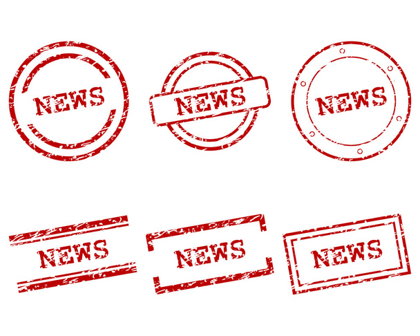 News stamps - Vector, Image