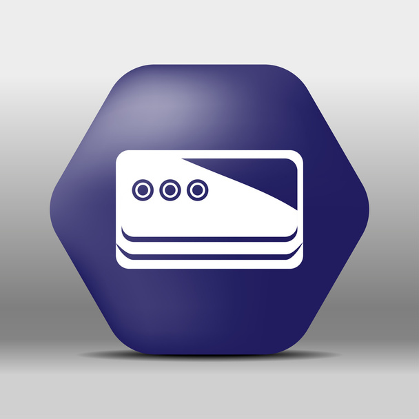 confezionatrice sottovuoto Icona pulsante logo simbolo concetto di alta qualità
 - Vettoriali, immagini