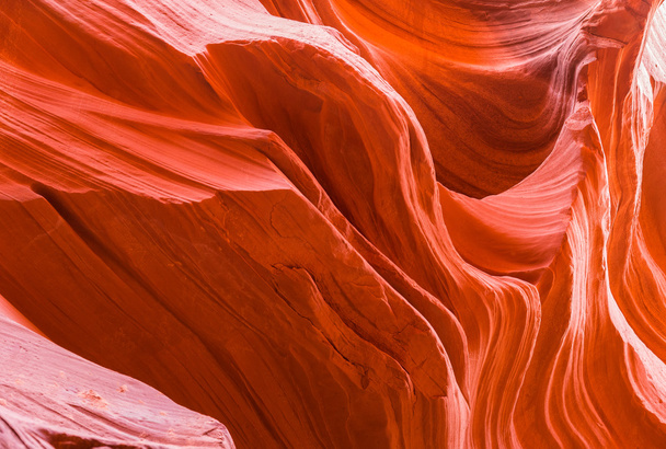 Stone wave pattern of Lower antelope canyon in Page Arizona USA - Photo, Image