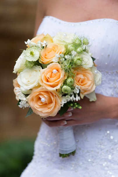 Beautiful wedding roses bouquet - Fotografie, Obrázek