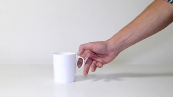 Pouring coffee - Materiał filmowy, wideo