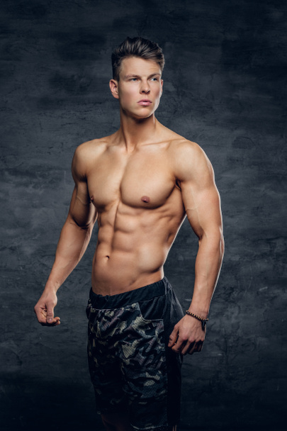 Shirtless muscular guy - Photo, Image