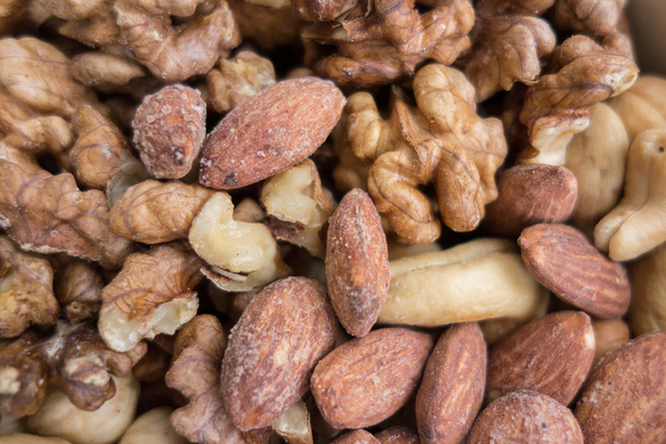 mix of healthy nuts - Photo, Image