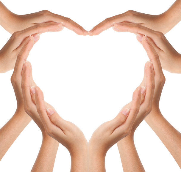 Hands make heart shape - Photo, Image