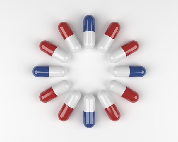 Cercle de pilules
 - Photo, image