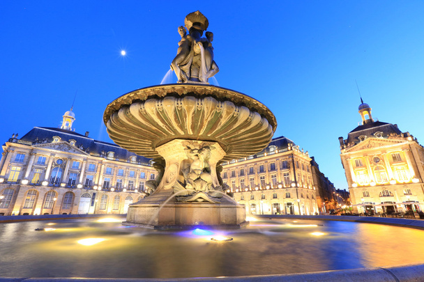 Place de la Bourse, Bordeaux, Francie - Fotografie, Obrázek