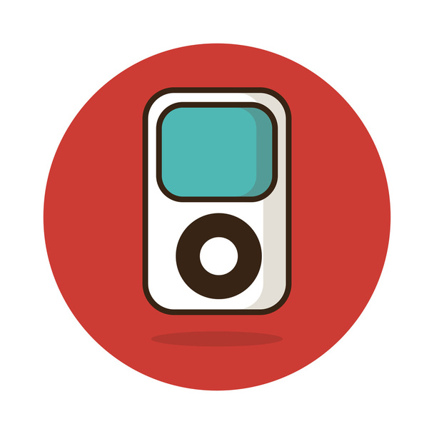 icône de lecteur multimédia portable
 - Vecteur, image