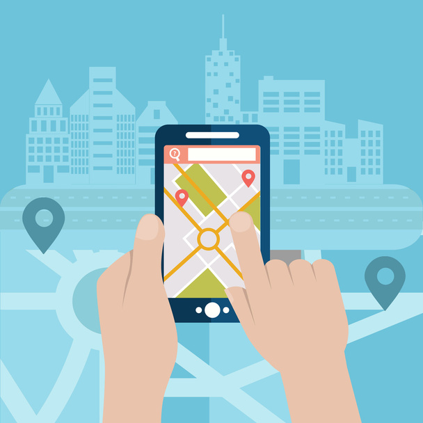 Navigazione GPS mobile
 - Vettoriali, immagini