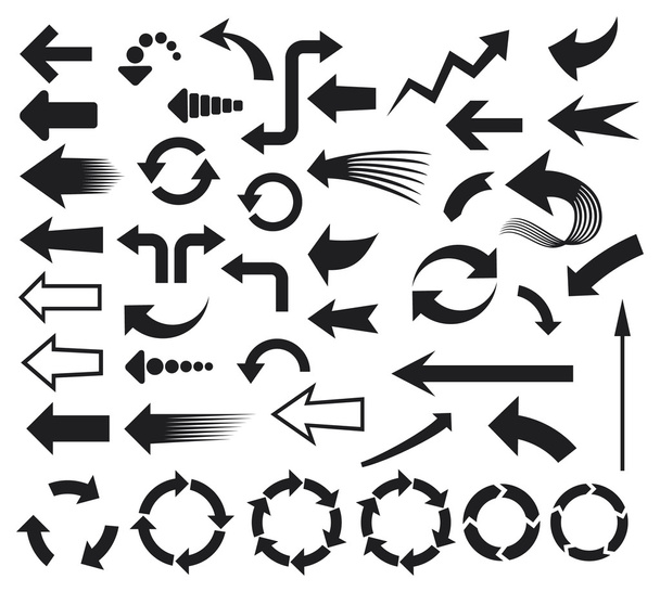 Flechas iconos (flechas iconos conjunto
) - Vector, imagen