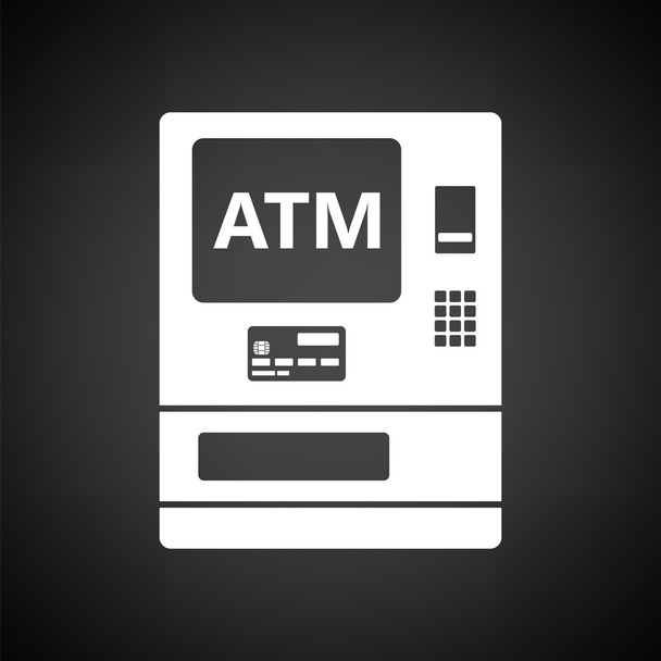 Ilustração do ícone ATM
. - Vetor, Imagem