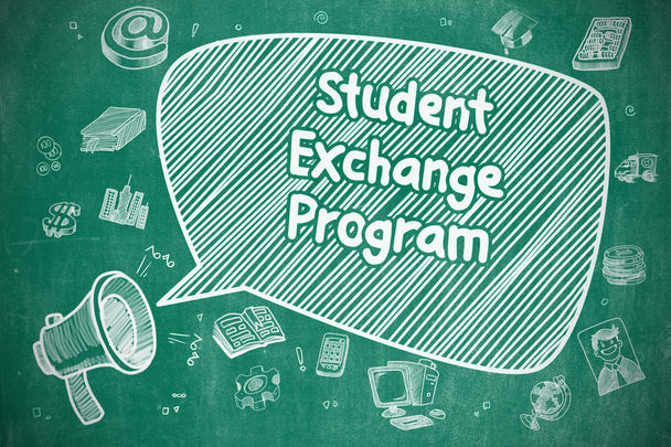 Programa de intercambio de estudiantes - Concepto de negocio
. - Foto, Imagen