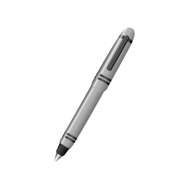 elegant pen icon image - Vektor, obrázek