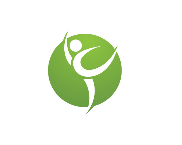Gezondheid Logo sjabloon - Vector, afbeelding
