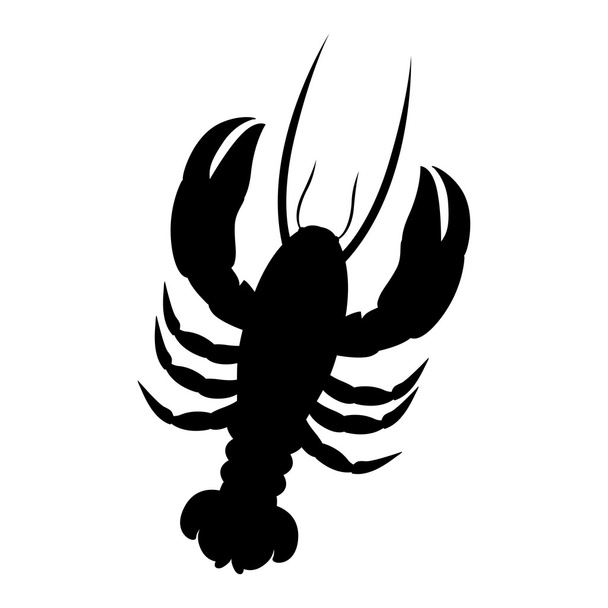 egy homár ikon kép - Vektor, kép