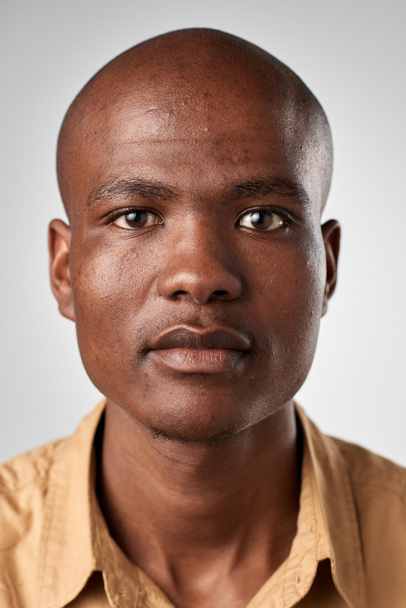African man with no expression - Фото, зображення