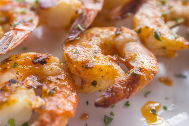 Grilled Shrimp Kebabs - 写真・画像