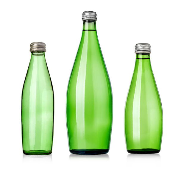 botella de agua verde
 - Foto, imagen
