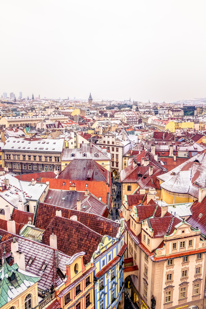 Vista aérea de Praga - Foto, Imagen