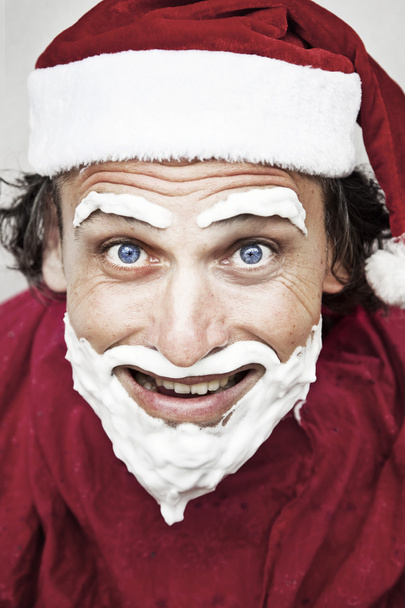 Bad Santa portret  - Foto, afbeelding
