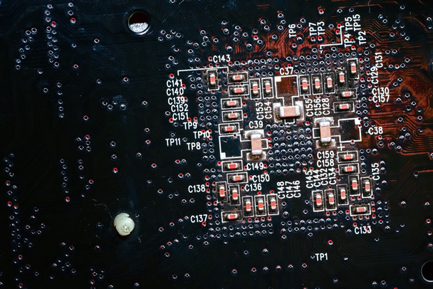 circuit board computer background - Photo, Image