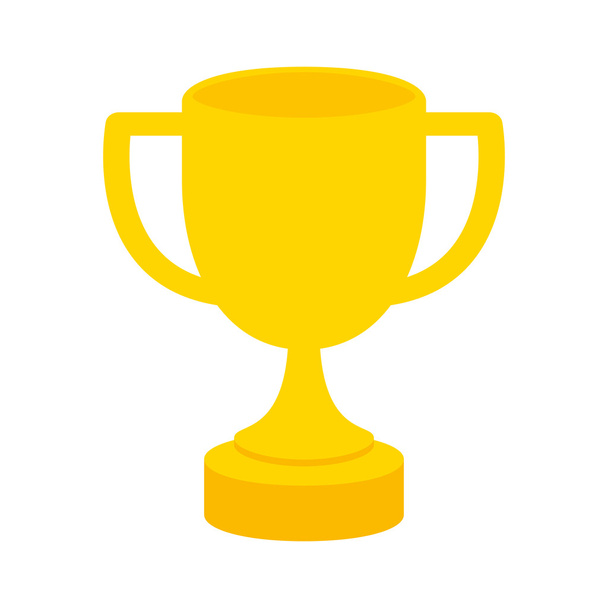 trofeo taza ganador icono aislado
 - Vector, imagen