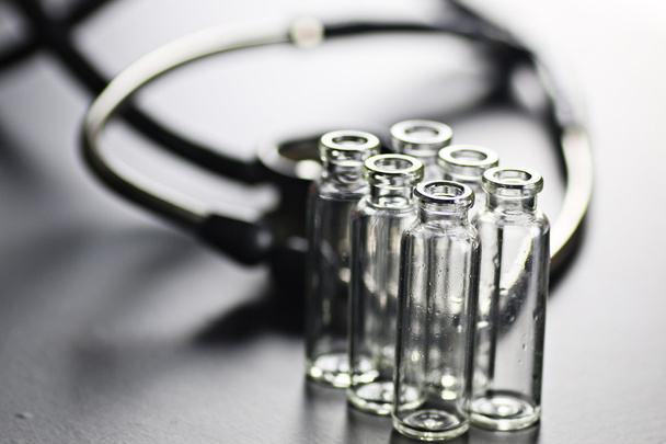 Medical test tubes set - Фото, изображение