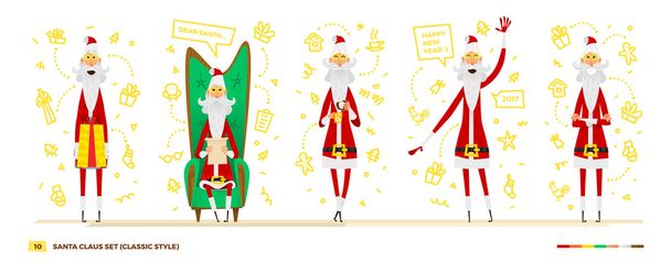 Serie di clausole di Babbo Natale
 - Vettoriali, immagini