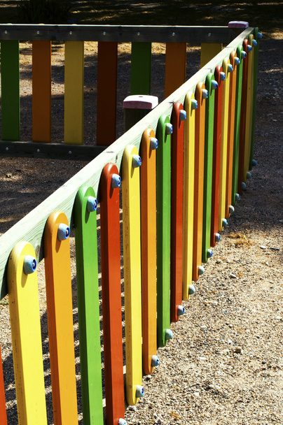 Playground fence - Foto, afbeelding