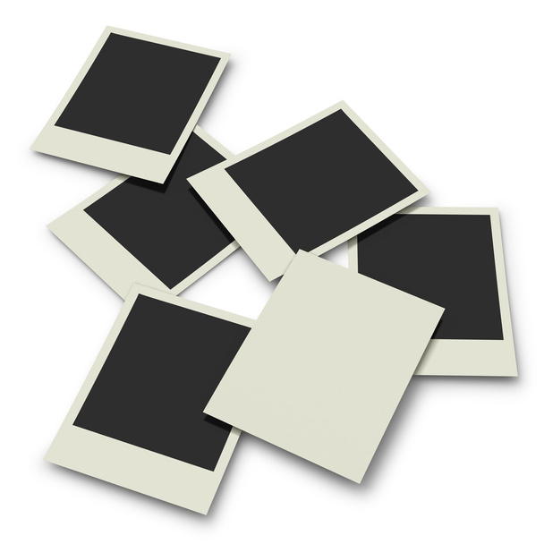 Stampe polaroid su sfondo bianco
 - Foto, immagini