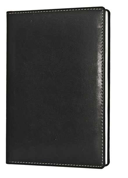 cuaderno de cuero negro
 - Foto, Imagen