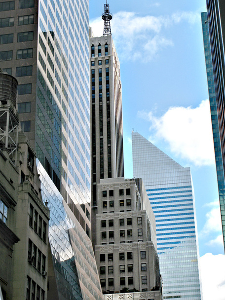 Business district in New York - Fotó, kép