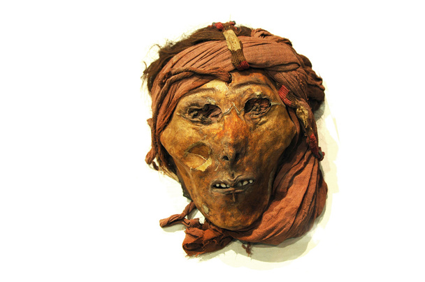 oude inca mummie - Foto, afbeelding