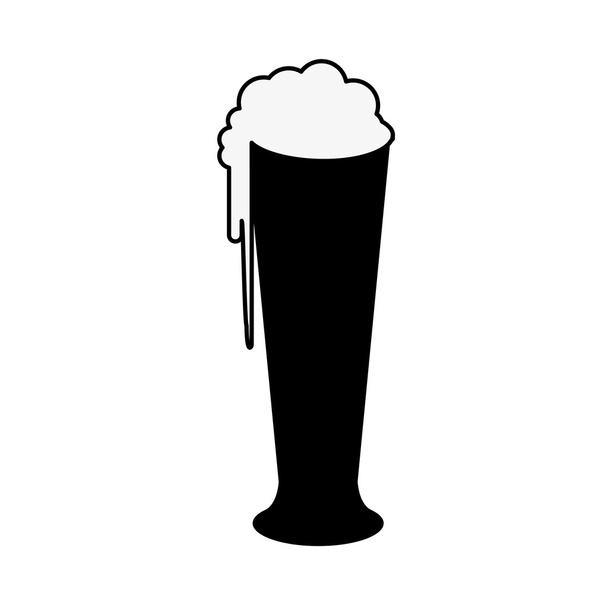 ビール グラスのアイコン イメージ - ベクター画像