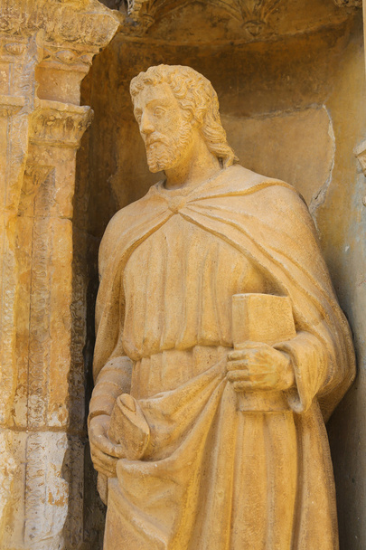 Ο Απόστολος Αποστόλου Matthias σε το Saint Thomas εκκλησία του Haro, L - Φωτογραφία, εικόνα