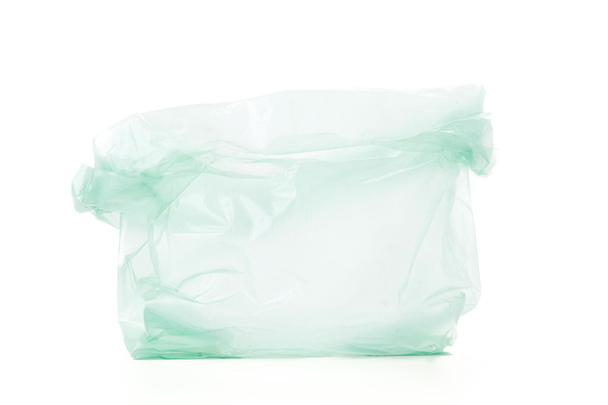 plastic bag on white background - Photo, Image