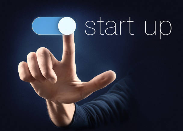 start up button - Photo, Image
