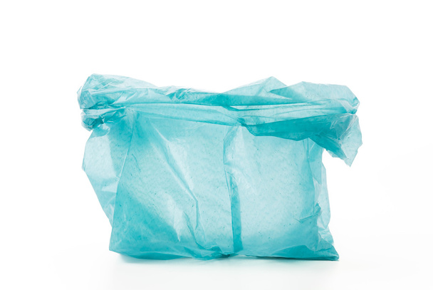 plastic bag on white background - Fotó, kép