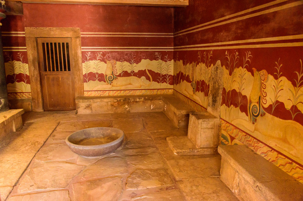 CRETE - 20. toukokuuta: Kreikka. Minoan palatsin sisätilat. Touko
  - Valokuva, kuva